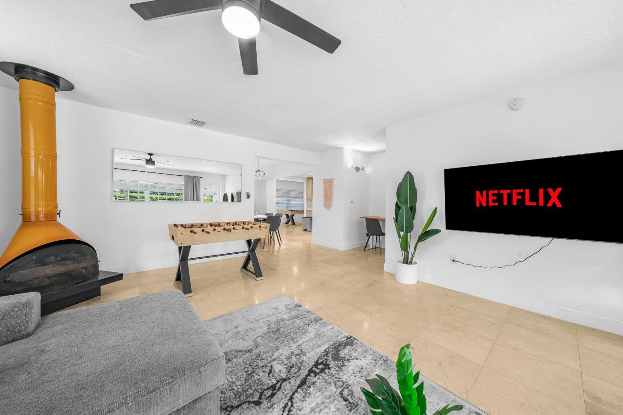 New Tropical Oasis Retreat In Miami Villa Bagian luar foto