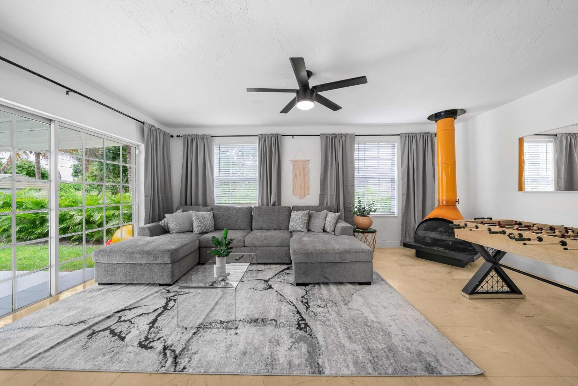 New Tropical Oasis Retreat In Miami Villa Bagian luar foto